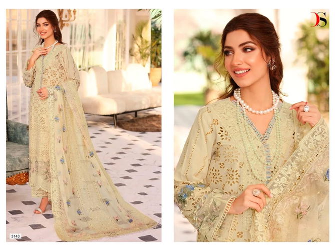 Elaf Chikankari 23 By Deepsy Pakistani Suits Catalog